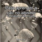 Para aprender a cair no abismo